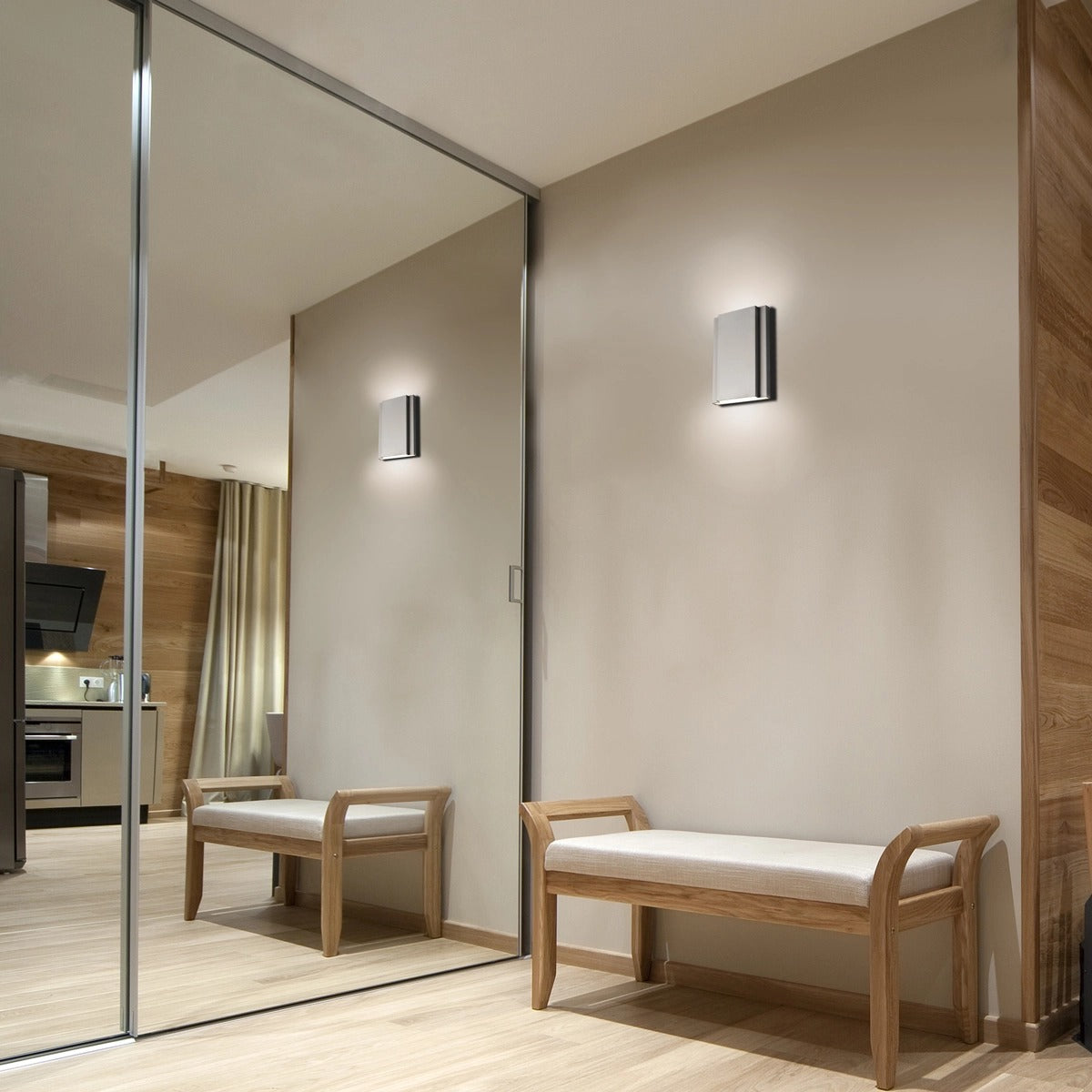 Layne LED Wall Sconce ADA Compliant Up and Down Light