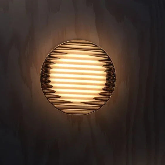 Elenorra Manly Wall Light Acrylic Aluminum Frosted LED 5.3in