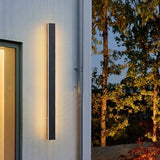 Elenorra Vertica LED Wall Light IP65 Metal Acrylic 11.8–94.5 in