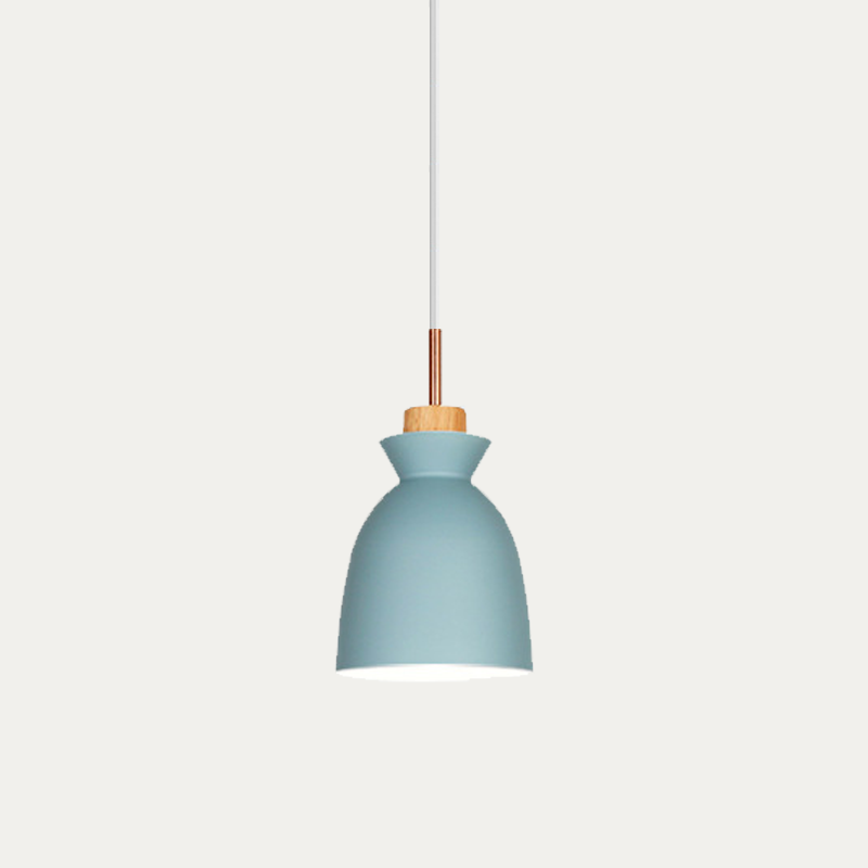 Valarie Scandinavian Wood Pendant Light Modern Fixture