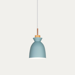 Valarie Scandinavian Wood Pendant Light Modern Fixture