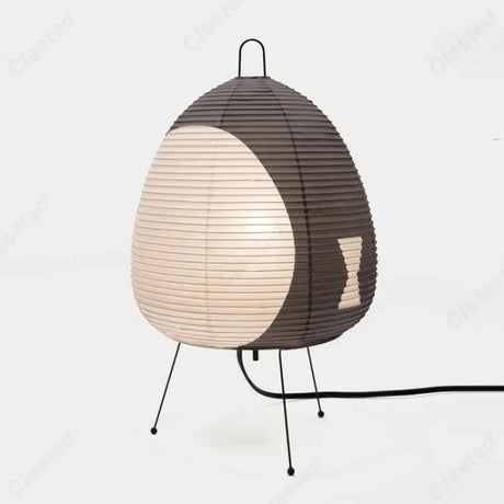Elenorra Hikari Wabi Paper Table Lamp 10.2in Dia x 16.9in
