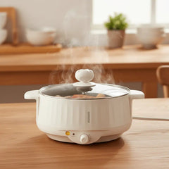 Electric Multi Cooker - Double Layer Non - Stick Hot Pot for 1 - 2 People - Hurbane Home