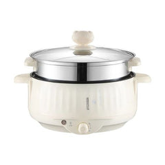 Electric Multi Cooker - Camping Double Layer Non - Stick Hot Pot for 1 - 2 People - Hurbane Home