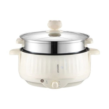 Electric Multi Cooker - Camping Double Layer Non - Stick Hot Pot for 1 - 2 People - Hurbane Home