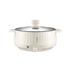 Camping Electric Multi Cooker - Single Layer Non - Stick Hot Pot for 1 - 2 People - Hurbane Home