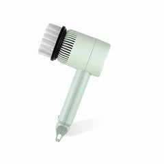 Electric Rotary Scrubber USB Rechargeable Cleaning Brush White - Hurbane Home