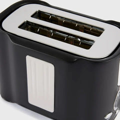 Electric Toaster Machine - 2 - Slice Wide Slot with Crumb Tray - Hurbane Home