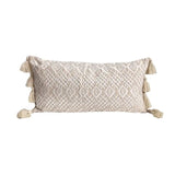 Embroidered Pillow Cover - Boho Chic Design for Stylish Home Décor - Boho Pillow Cover - Hurbane Home