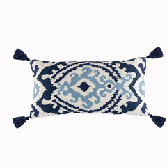 Embroidered Pillow Cover - Boho Chic Design for Stylish Home Décor - Boho Pillow Cover - Hurbane Home