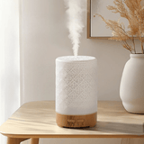 Essential Oil Diffuser – 150ml USB Ultrasonic Humidifier with LED Light - Hurbane Home