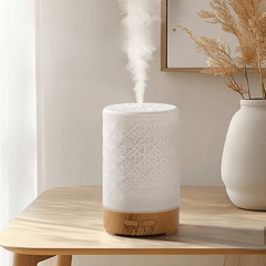 Essential Oil Diffuser – 150ml USB Ultrasonic Humidifier with LED Light - Hurbane Home