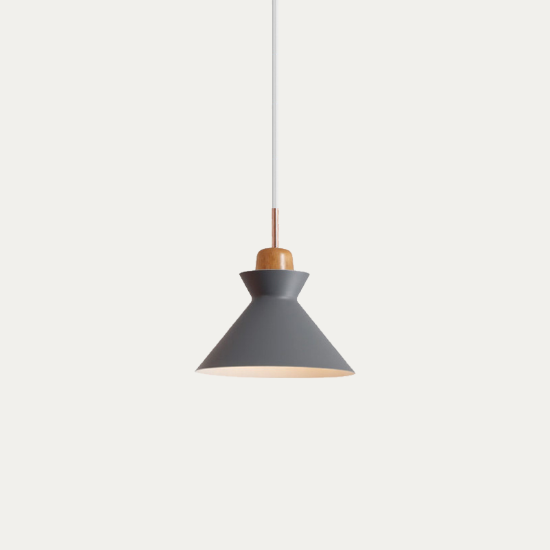 Valarie Scandinavian Wood Pendant Light Modern Fixture