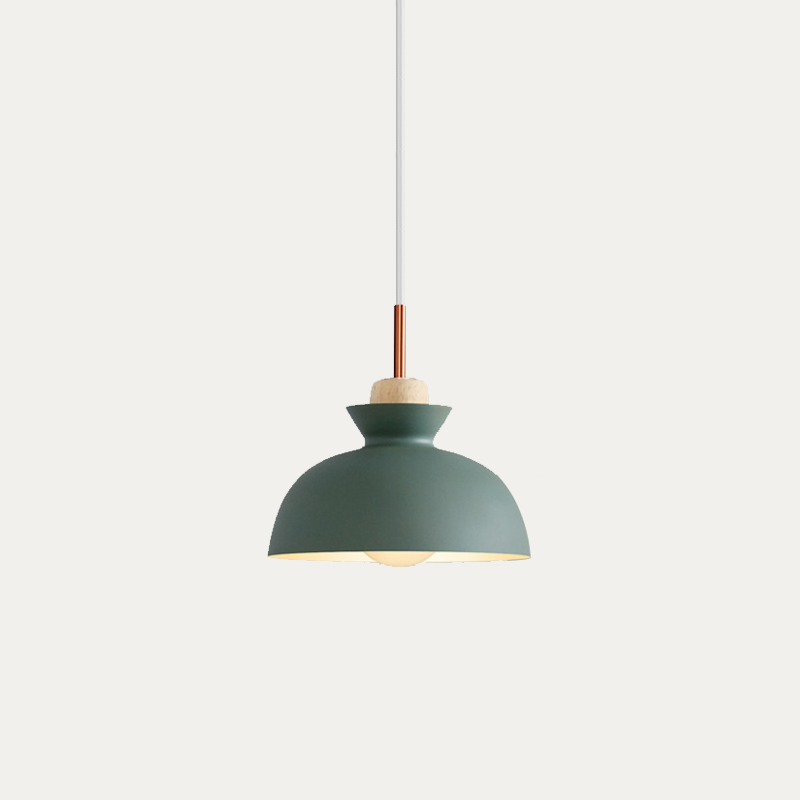 Valarie Scandinavian Wood Pendant Light Modern Fixture