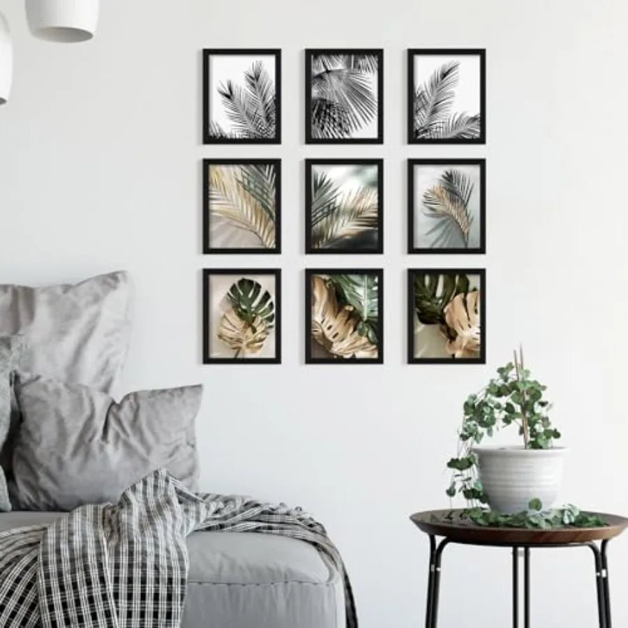 Family Photo Frame Collage - Stylish Multi - Picture Display for Home Decor - Multi Photo Frames - Hurbane Home