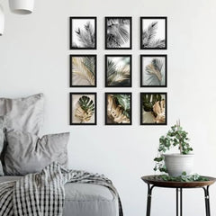 Family Photo Frame Collage - Stylish Multi - Picture Display for Home Decor - Multi Photo Frames - Hurbane Home