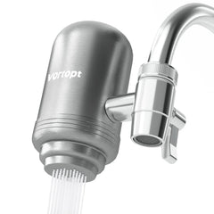 Faucet Water Filter – Stainless Steel Pre Filter for Clean Tap Water - Faucet Water Purifier - Hurbane Home