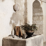 Ferm Living Hourglass Metal Planter Double-Sided Outdoor Indoor Stand