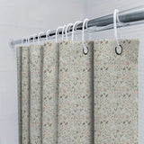 Floral Shower Curtain - Vintage Pink Flower Design for Elegant Bathroom Decor - fabric shower curtain - Hurbane Home