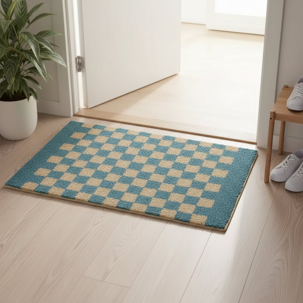 Fluffy Shower Mat - Non - Slip Bathroom Rug with Plush Comfort for Safe Bathing - Non Slip Bath Mat - Hurbane Home