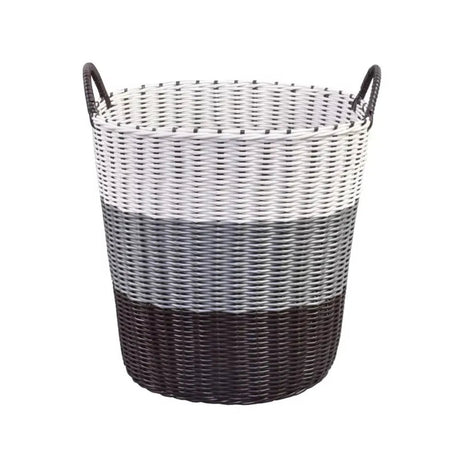 Foldable Laundry Basket - Space - Saving Woven Storage Solution for Clothes Organization - Wooven Storage Baskets - Hurbane Home