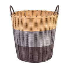 Foldable Laundry Basket - Space - Saving Woven Storage Solution for Clothes Organization - Wooven Storage Baskets - Hurbane Home