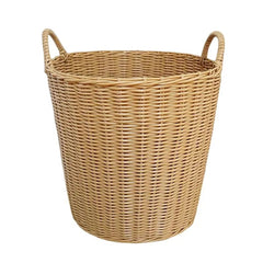 Foldable Laundry Basket - Space - Saving Woven Storage Solution for Clothes Organization - Wooven Storage Baskets - Hurbane Home