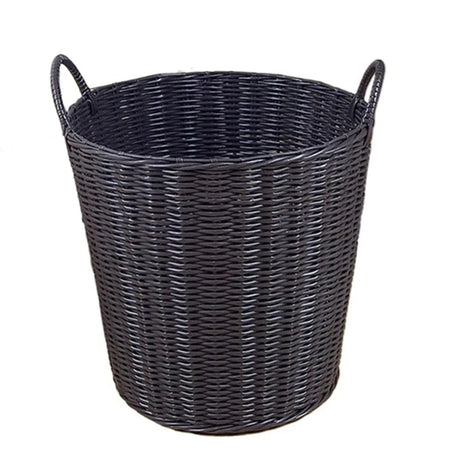 Foldable Laundry Basket - Space - Saving Woven Storage Solution for Clothes Organization - Wooven Storage Baskets - Hurbane Home