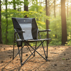 Folding Camping Chair with Built - In Cooler - Ultimate Outdoor Comfort Seat - Folding Camping Chair - Hurbane Home