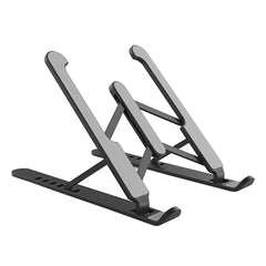 Folding Laptop Stand – Adjustable Portable ABS Plastic Ergonomic Holder - Portable Laptop Stand - Hurbane Home