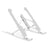 Folding Laptop Stand – Adjustable Portable ABS Plastic Ergonomic Holder - Portable Laptop Stand - Hurbane Home