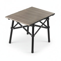 Folding Picnic Table - Portable Outdoor Table with Adjustable Height for Camping - Outdoor Folding Table - Hurbane Home