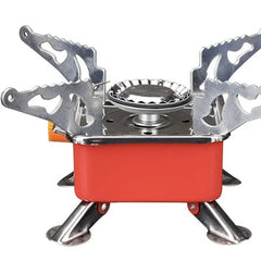 Folding Propane Camp Stove - Compact, Portable Gas Burner for Outdoor Cooking - Camping Gas Stove - Hurbane Home