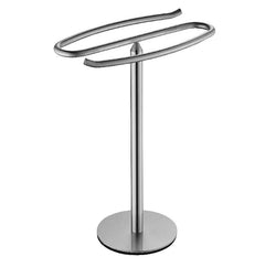 Free Standing Towel Rack - Space - Saving Countertop Organizer for Bathrooms - countertop towel rack - Hurbane Home