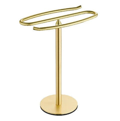 Free Standing Towel Rack - Space - Saving Countertop Organizer for Bathrooms - countertop towel rack - Hurbane Home
