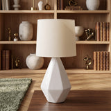 White Ceramic Table Lamp