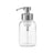 Glass Foaming Soap Dispenser - Elegant Amber Design for Efficient Dish Cleaning - dish soap dispenser - Hurbane Home