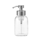 Glass Foaming Soap Dispenser - Elegant Amber Design for Efficient Dish Cleaning - dish soap dispenser - Hurbane Home