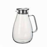 Glass Iced Tea Pitcher - Fruit Infusion for Fresh, Flavorful Beverages - Fruit Infusion pitcher - Hurbane Home