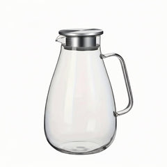 Glass Iced Tea Pitcher - Fruit Infusion for Fresh, Flavorful Beverages - Fruit Infusion pitcher - Hurbane Home