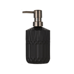 Glass Refillable Soap Dispenser - Stylish Hand Wash Pump Bottle for Home Decor - glass soap dispenser - Hurbane Home