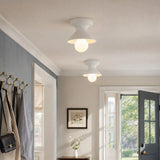 Glazed ceramic flush mount ceiling light additional product view 18