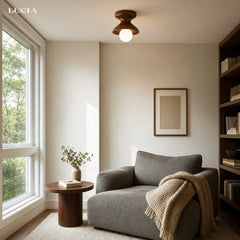 Glazed ceramic flush mount ceiling light additional product view 42