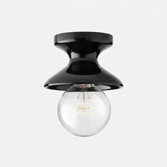 Glazed ceramic flush mount ceiling light further product image 76
