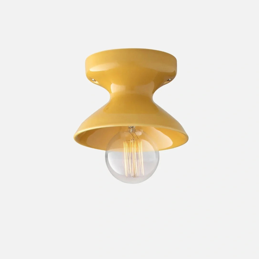 Glazed ceramic flush mount ceiling light additional product view 78