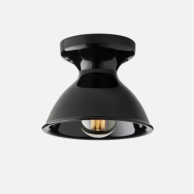 Glazed ceramic flush mount ceiling light supplementary product view 83