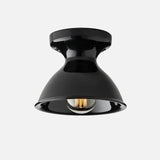 Glazed ceramic flush mount ceiling light supplementary product view 83