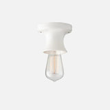 Glazed ceramic flush mount ceiling light supplementary product view 89