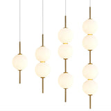 Four pendant lengths shown side by side against a white background