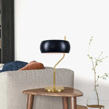 Gold Base Table Lamp with LED Light - Modern Design for Stylish Ambiance - LED Table Lamp - Hurbane Home